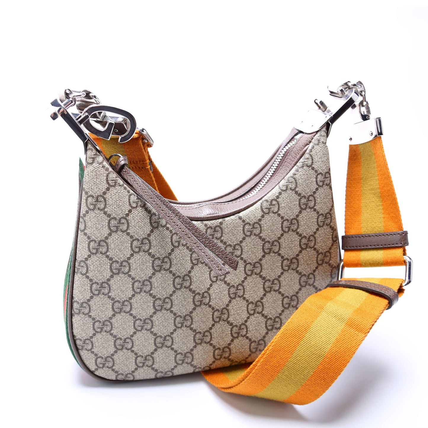 Gucci  GG Supreme Attache Small Shoulder Bag