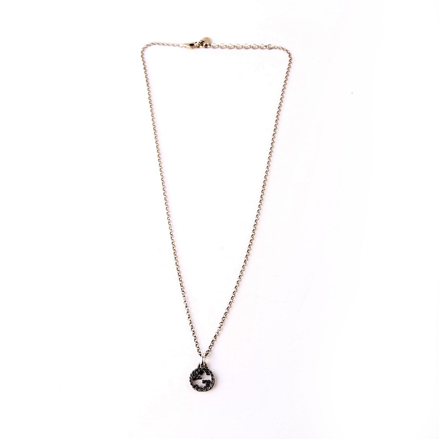 Gucci Necklace: Interlocking G Aged
