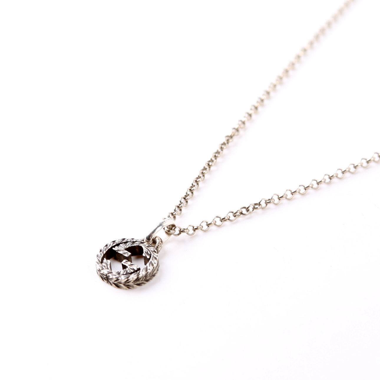 Gucci Necklace: Interlocking G Aged