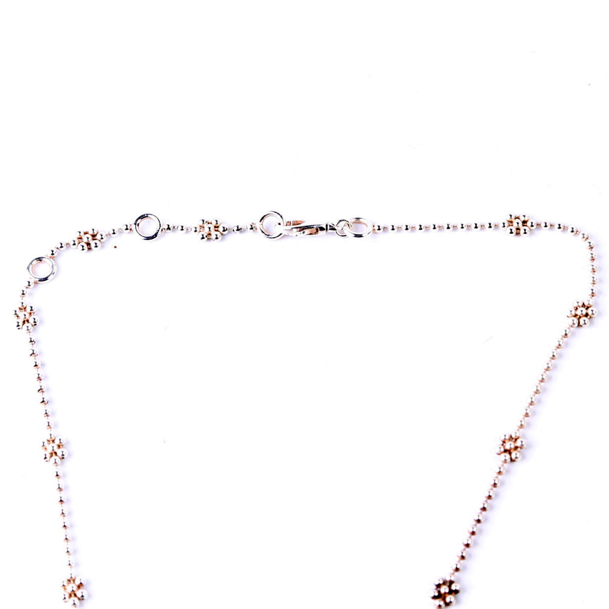 Gucci Necklace: Interlock G Flower Bead Chain