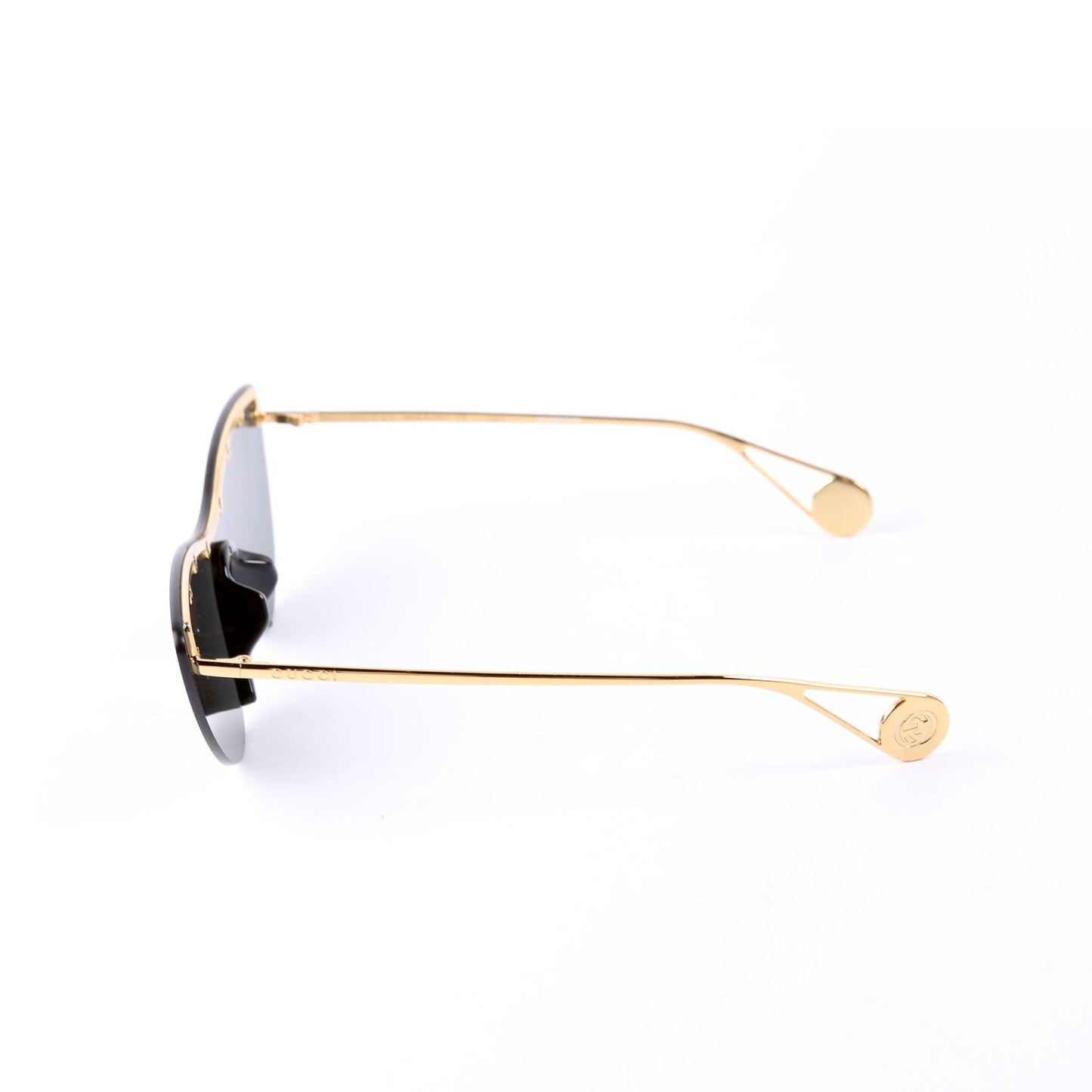 Gucci Sunglasses: GGS Rimless Star Studded Cat Eye