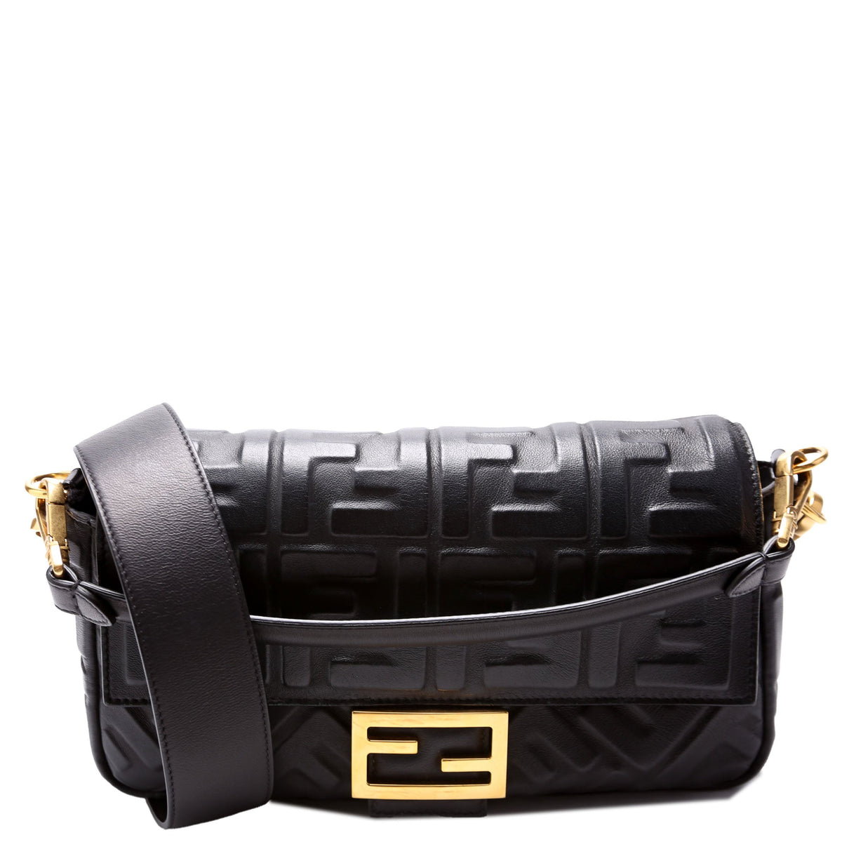 trade 8BR600 Baguette FF Embossed Nappa Black