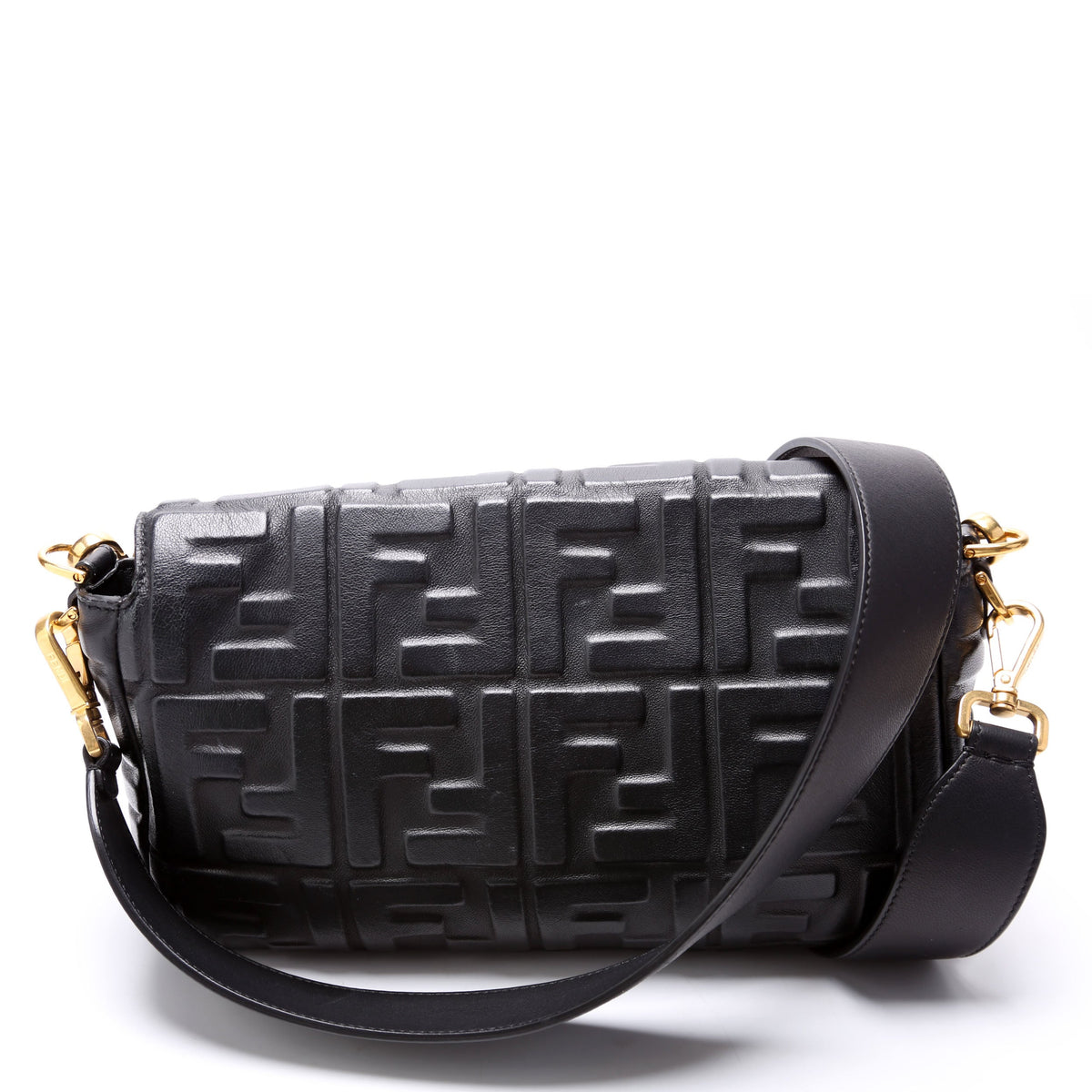 trade 8BR600 Baguette FF Embossed Nappa Black