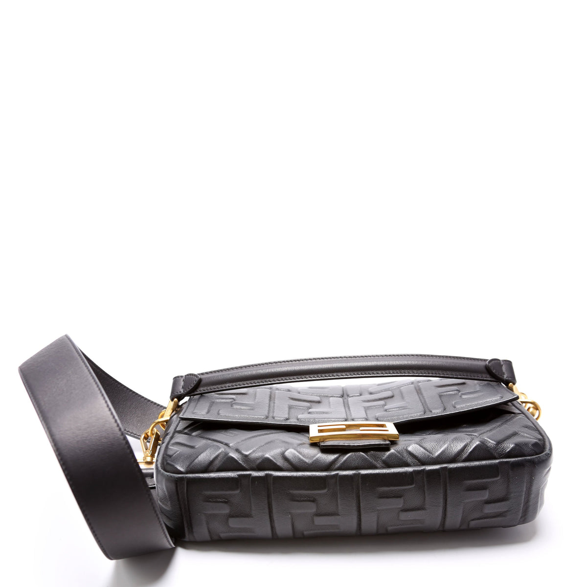 trade 8BR600 Baguette FF Embossed Nappa Black