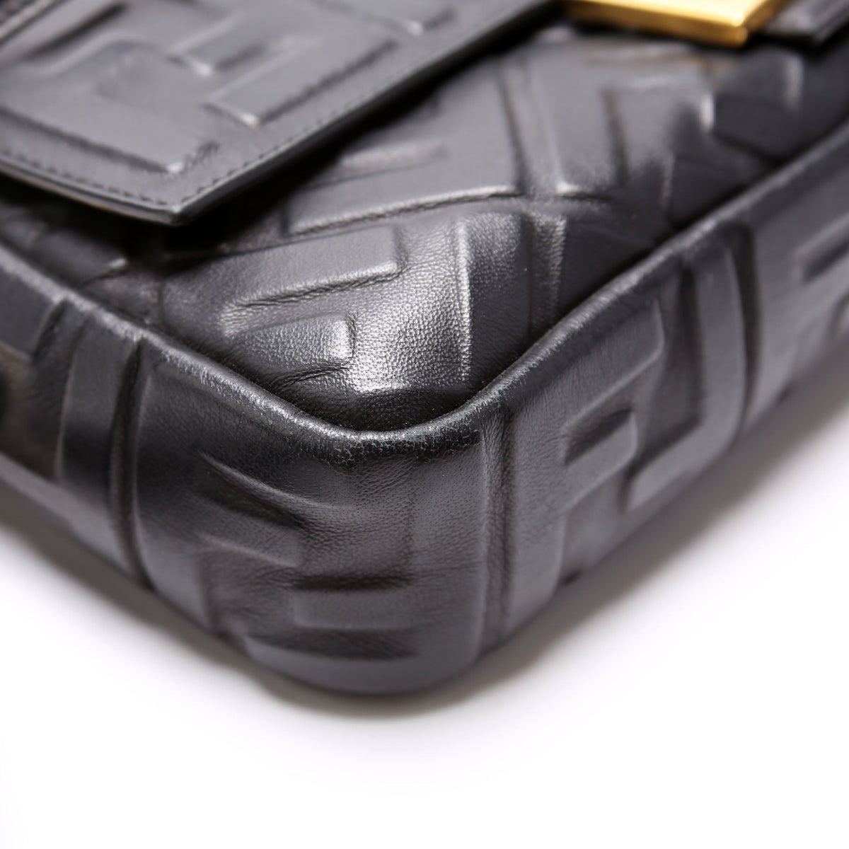 trade 8BR600 Baguette FF Embossed Nappa Black