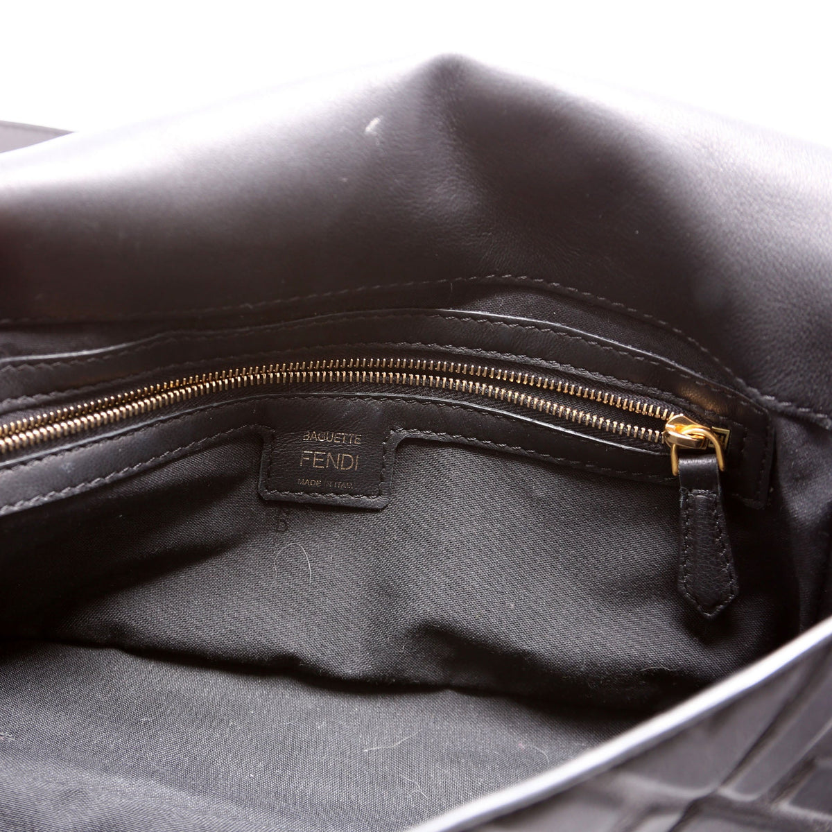 trade 8BR600 Baguette FF Embossed Nappa Black