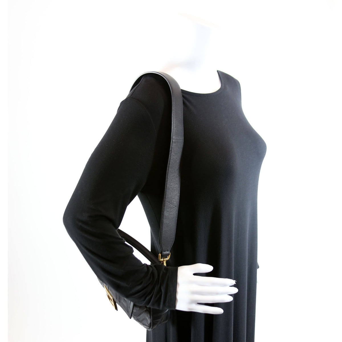 trade 8BR600 Baguette FF Embossed Nappa Black