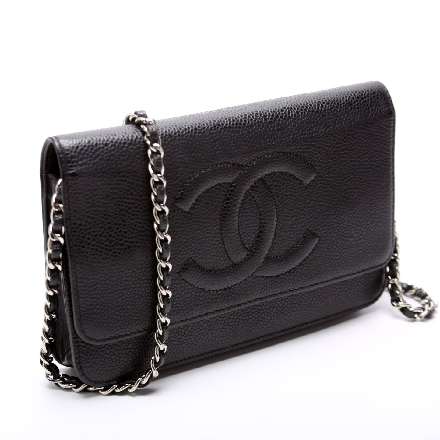 Wallet On Chain Timeless CC Caviar Black