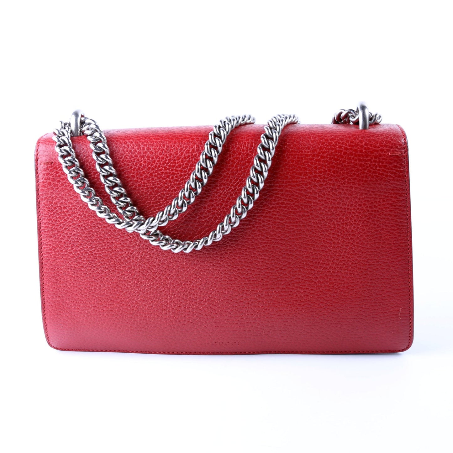 Gucci  Dionysus Leather Shoulder Small Red