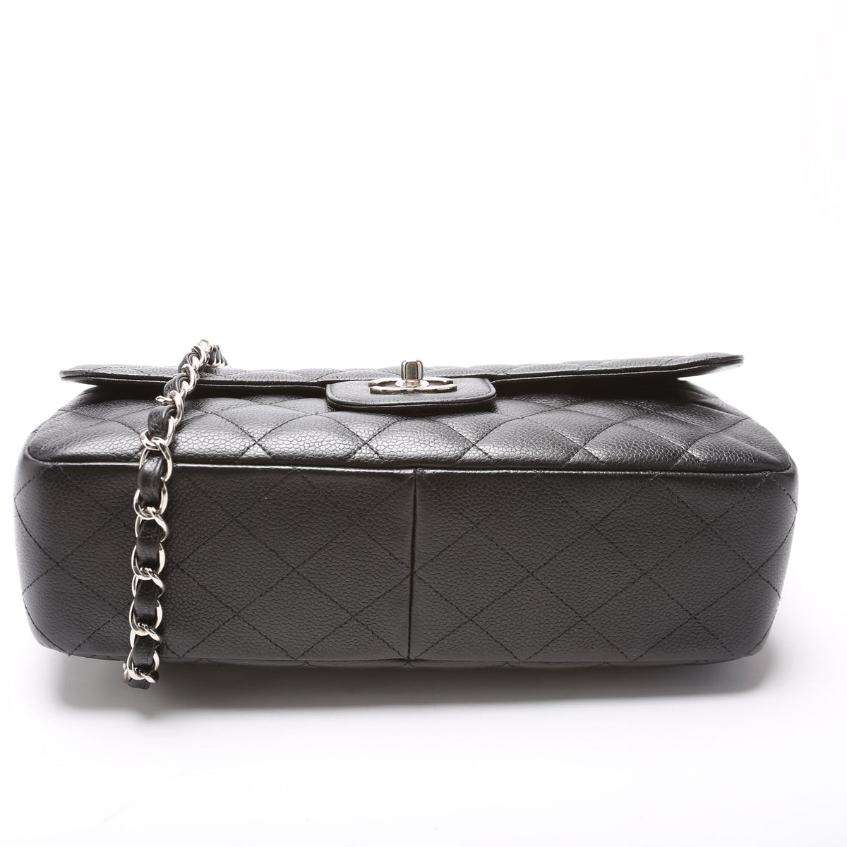 Classic Flap Jumbo Caviar 10-13M Black