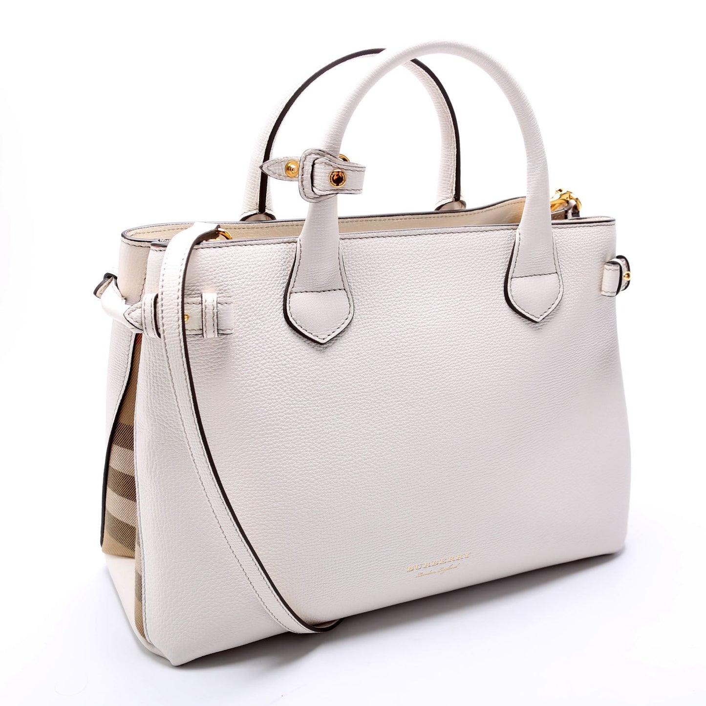 Banner Medium Tote White