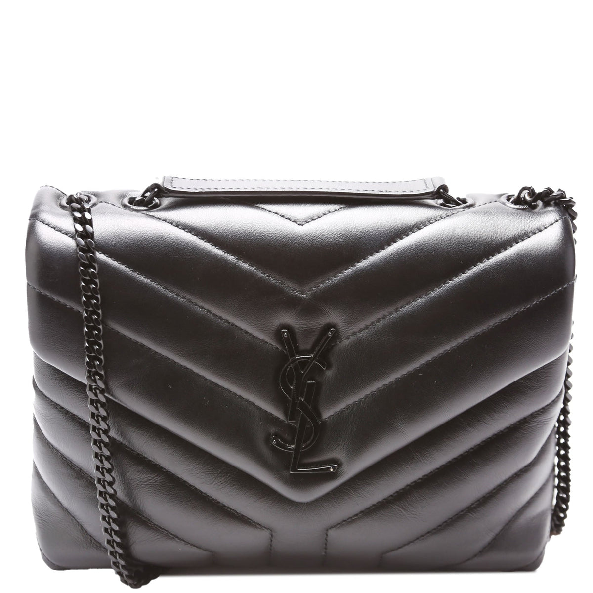 Loulou Satchel Small 494699 Black
