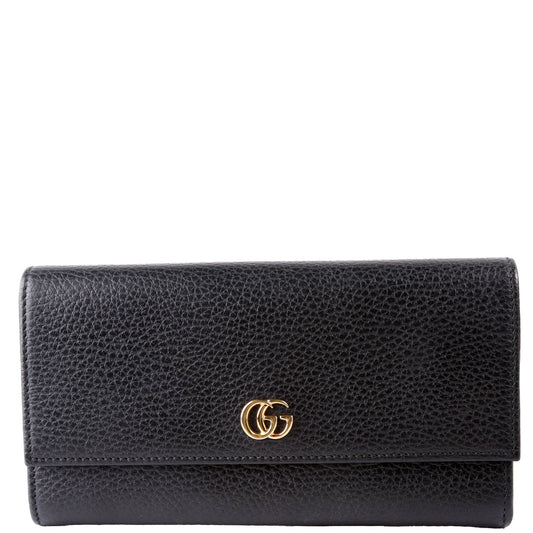Gucci  Marmont Leather Wallet Black