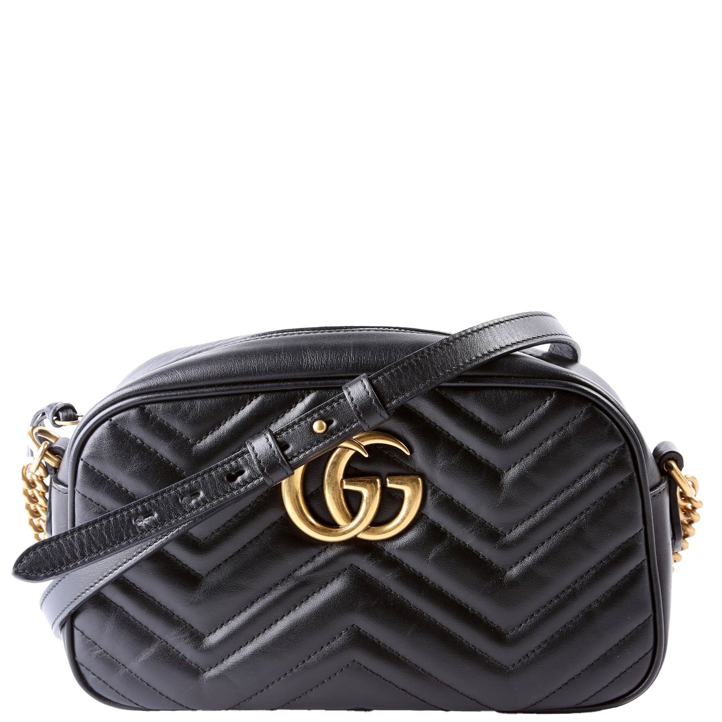 Gucci  Marmont Small Leather Camera Black
