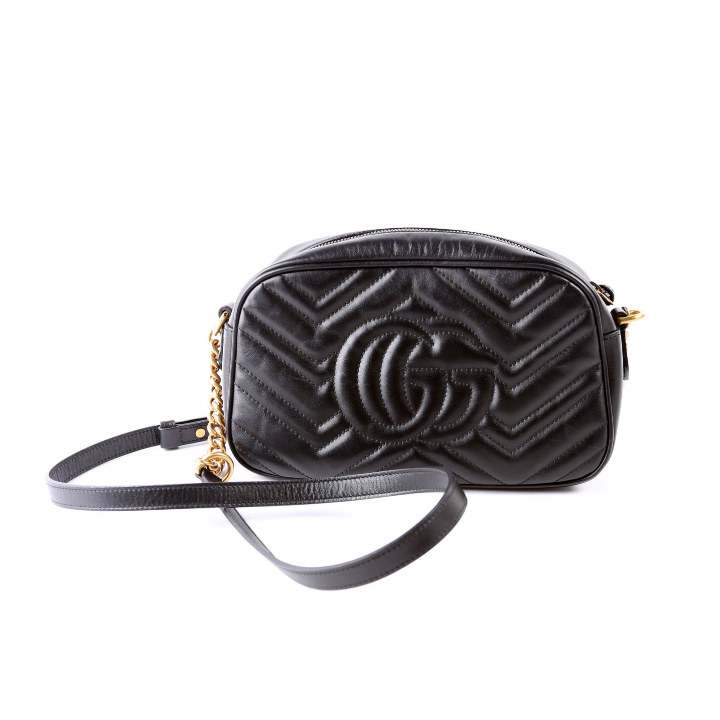 Gucci  Marmont Small Leather Camera Black