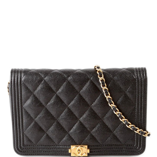Wallet On Chain Boy Caviar Black