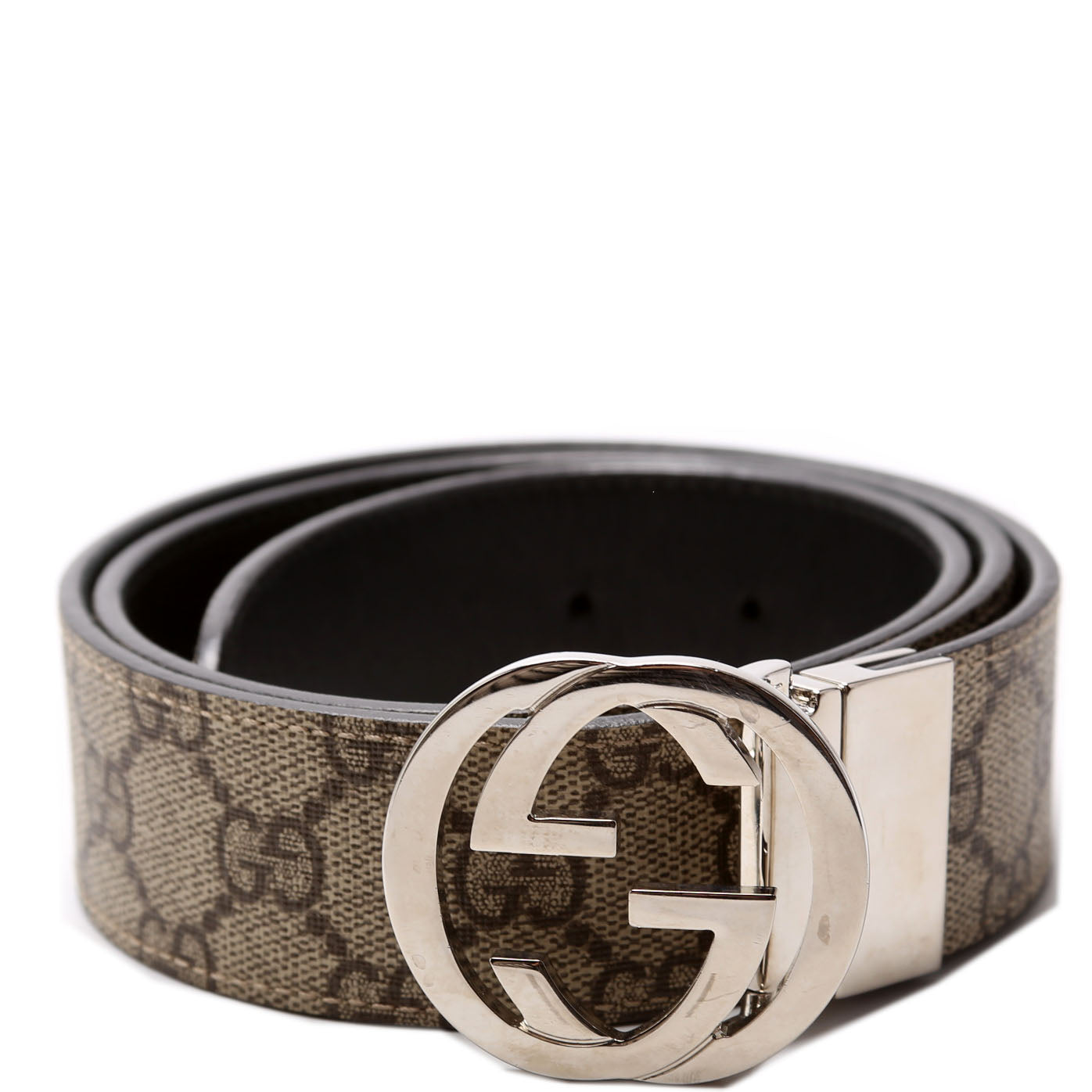 Gucci  GG Supreme Leather Reversible Size /