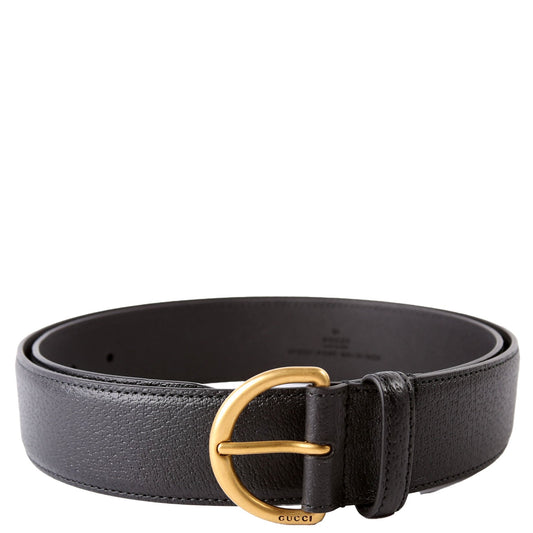 Gucci  Leather Belt / Black