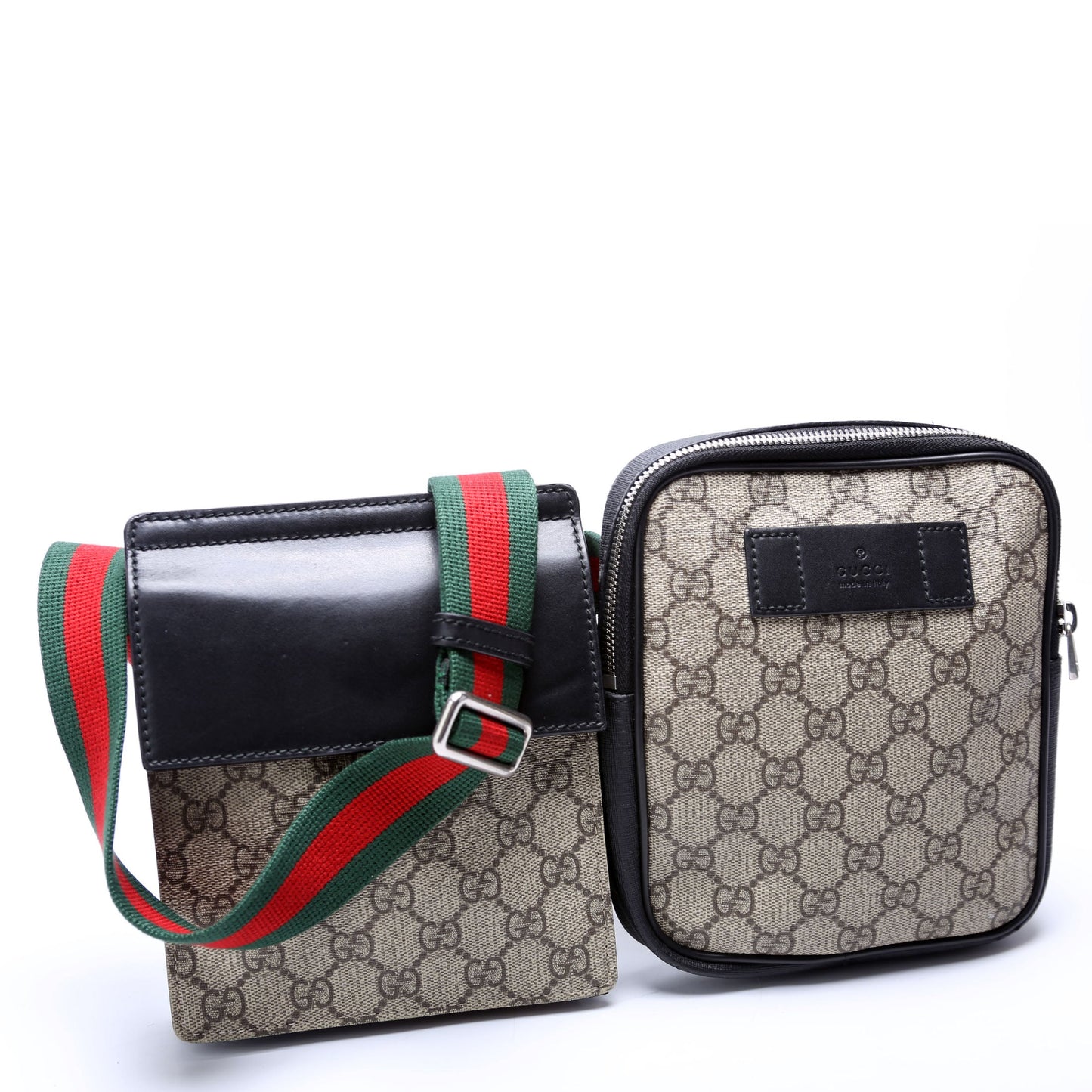 Gucci  GG Supreme Belt Bag Black
