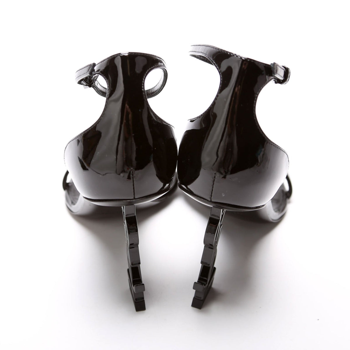 Opyum Sandal Heels Size 37.5 Black