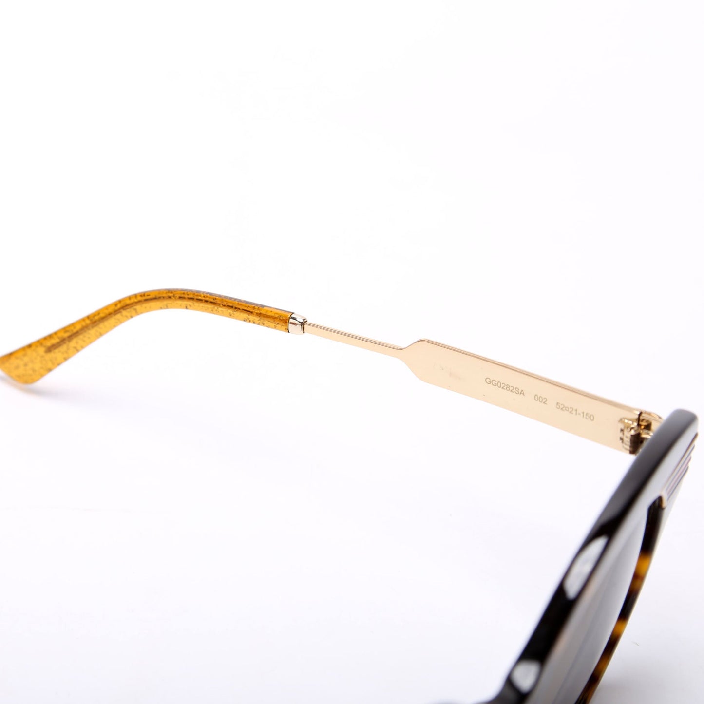 Gucci GGSA Web-Stripe Sunglasses Brown