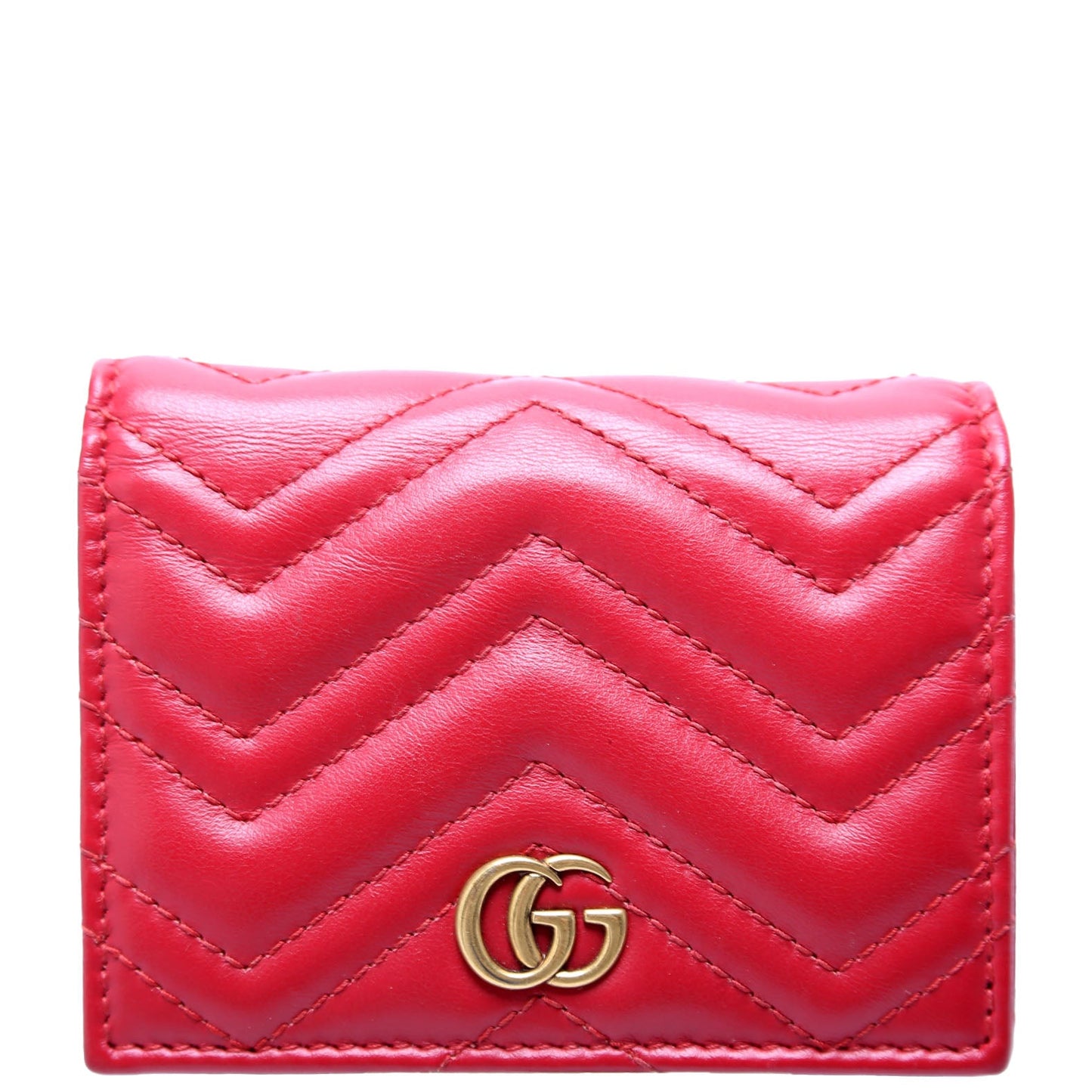 Gucci  GG Marmont Card Case Red