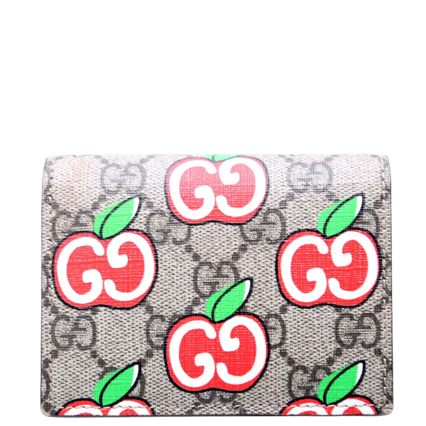 Gucci  GG Apple Card Case Red