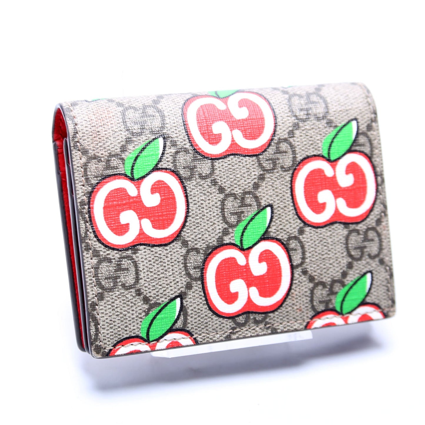 Gucci  GG Apple Card Case Red
