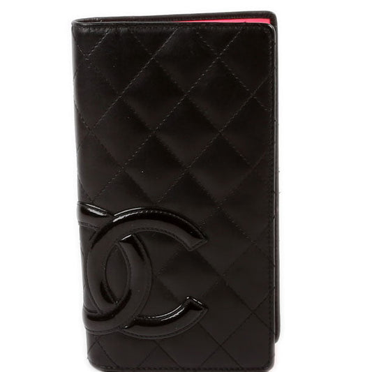 Cambon Ligne Long Wallet Black