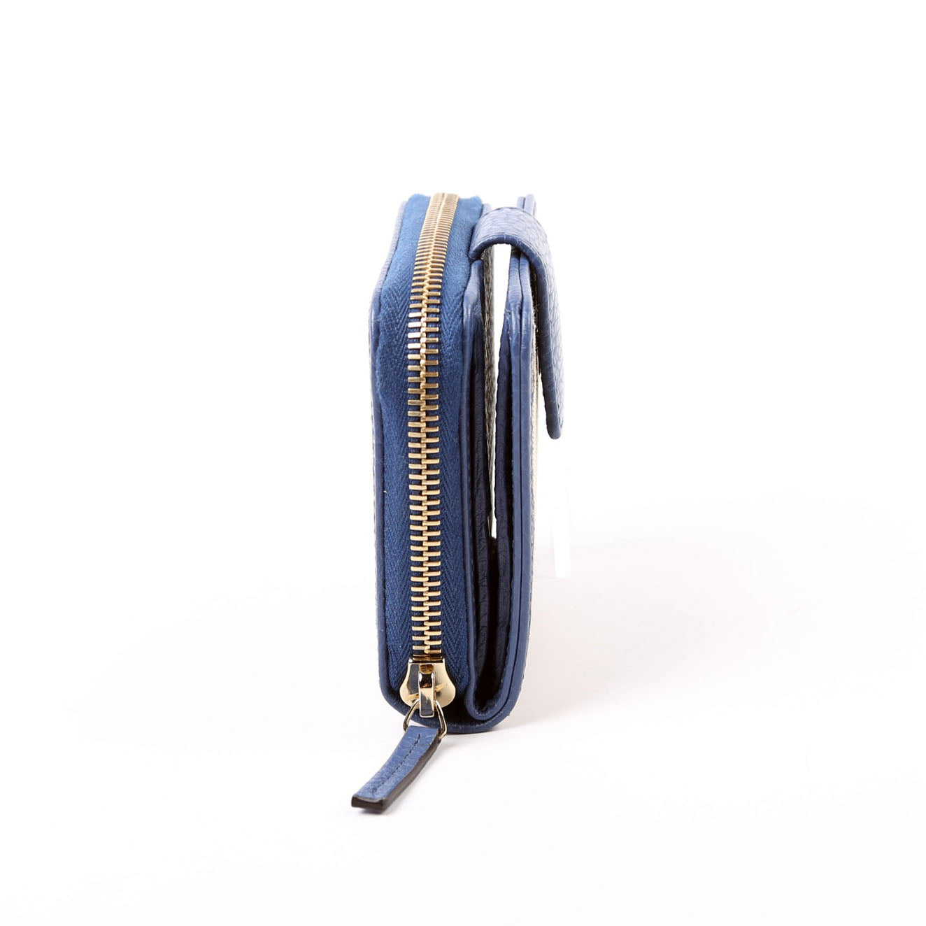 Gucci  GG Canvas Compact Wallet Blue
