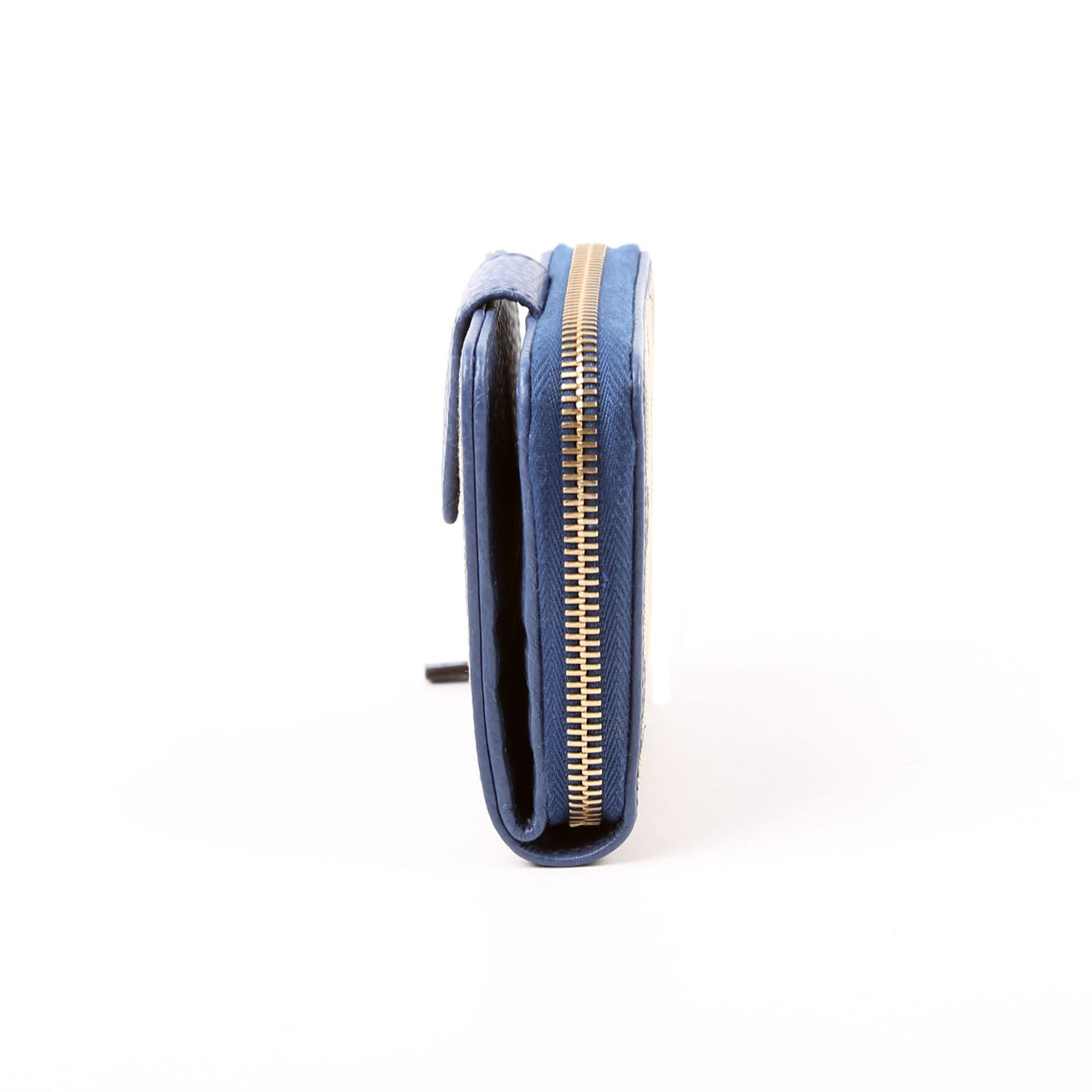 Gucci  GG Canvas Compact Wallet Blue
