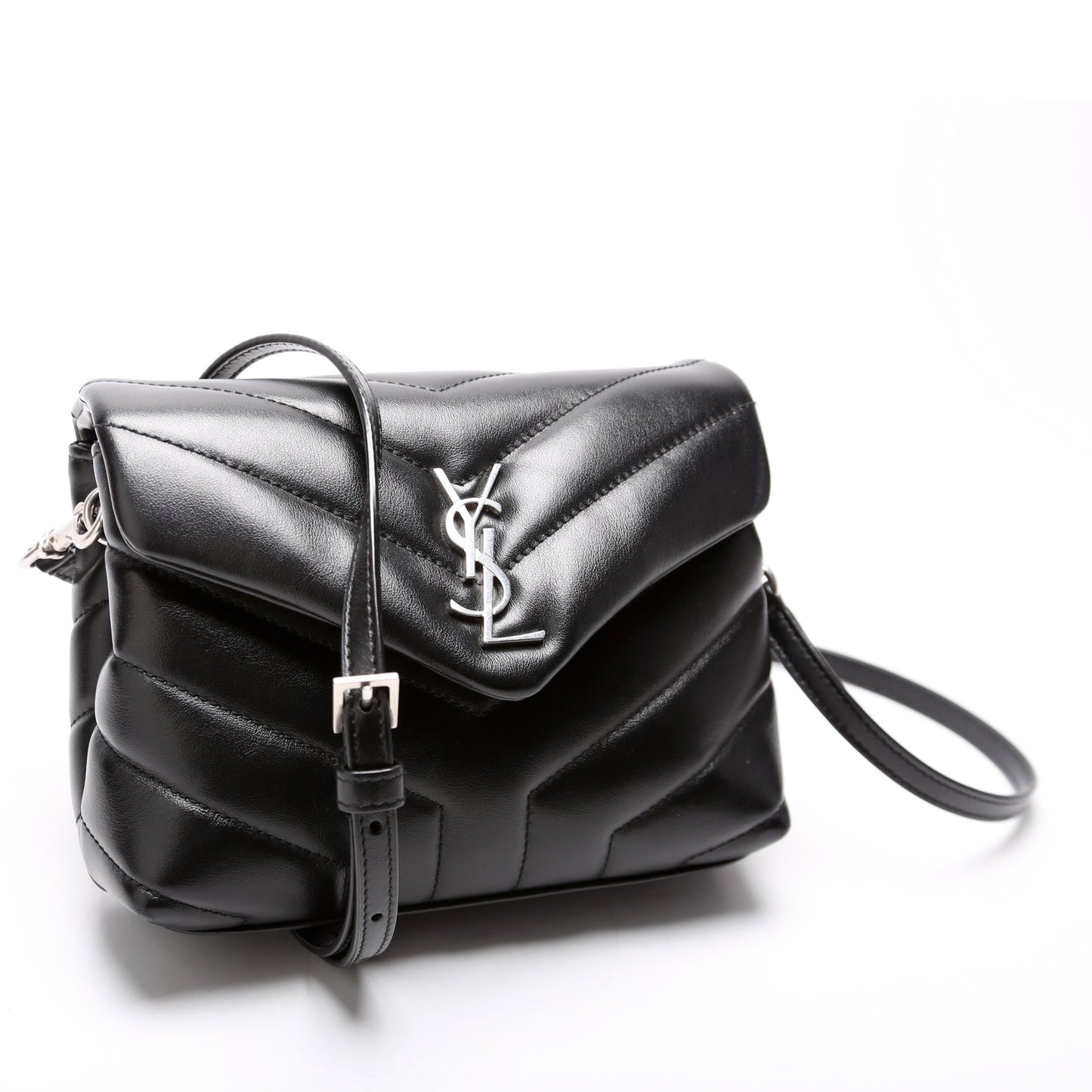 Loulou Satchel Toy Crossbody 678401 Black