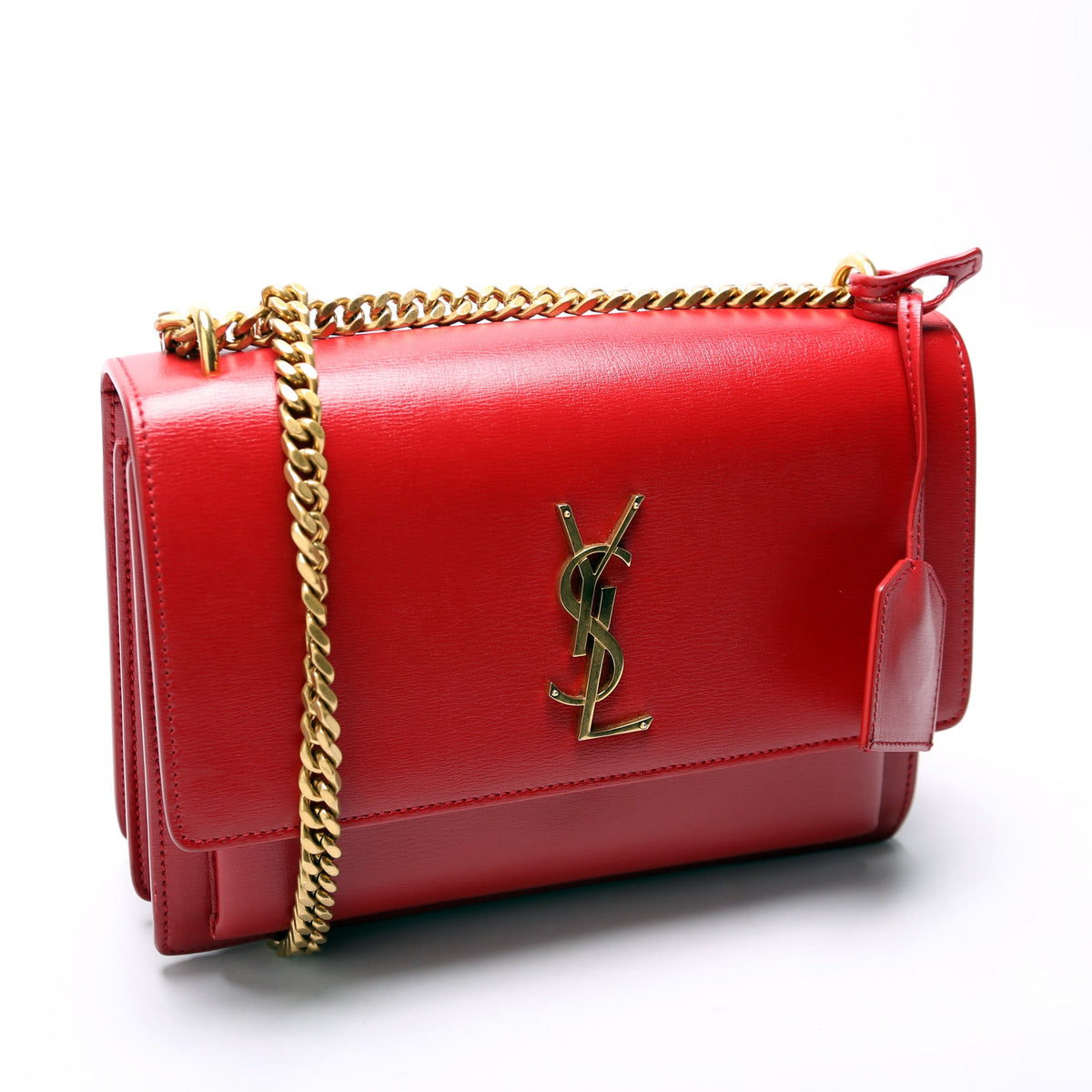 Sunset Medium Smooth Leather 442906 Red
