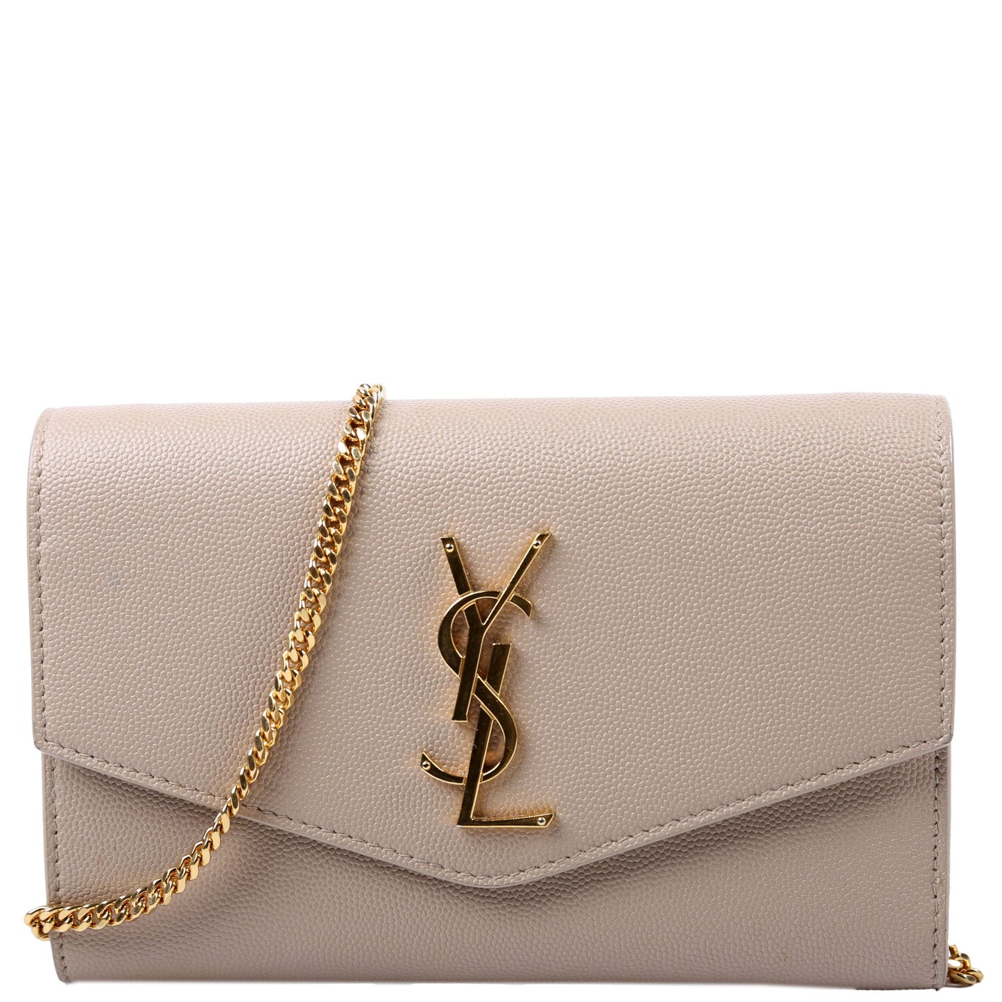 Uptown Chain Wallet Grain Taupe