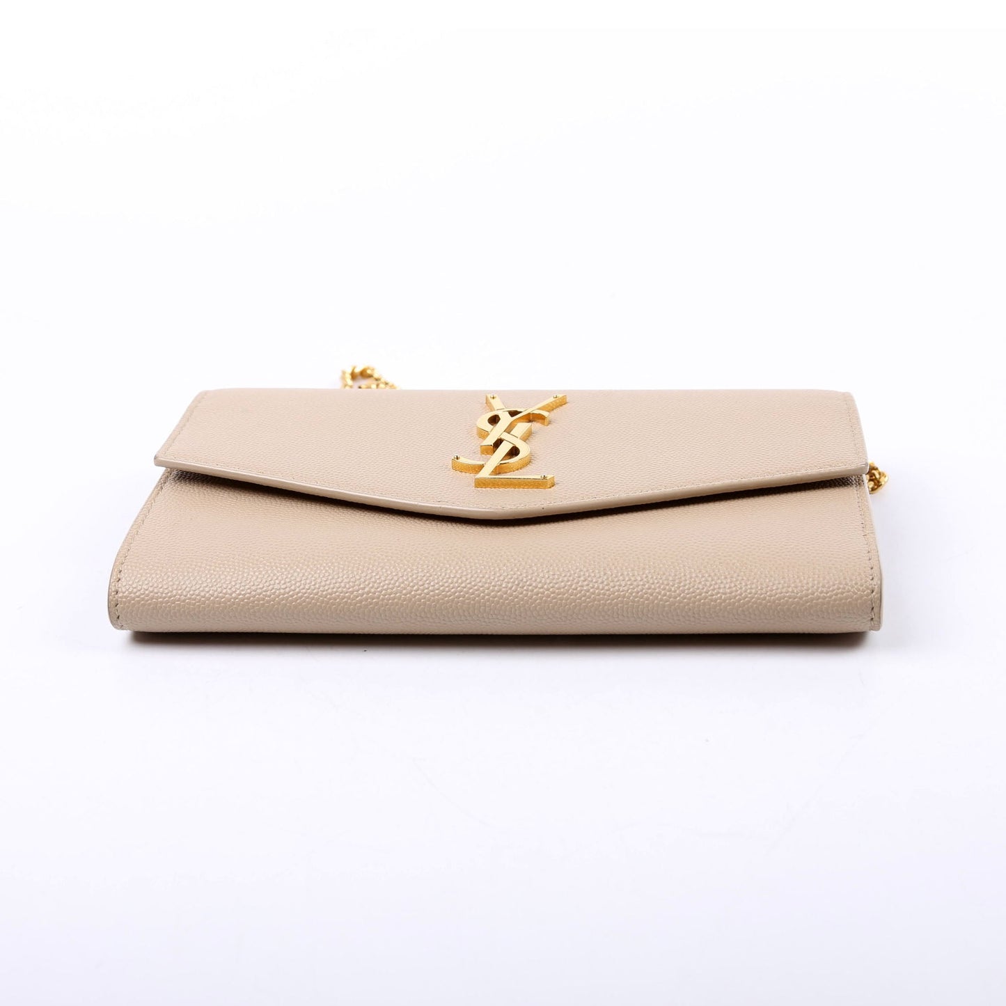 Uptown Chain Wallet Grain Taupe