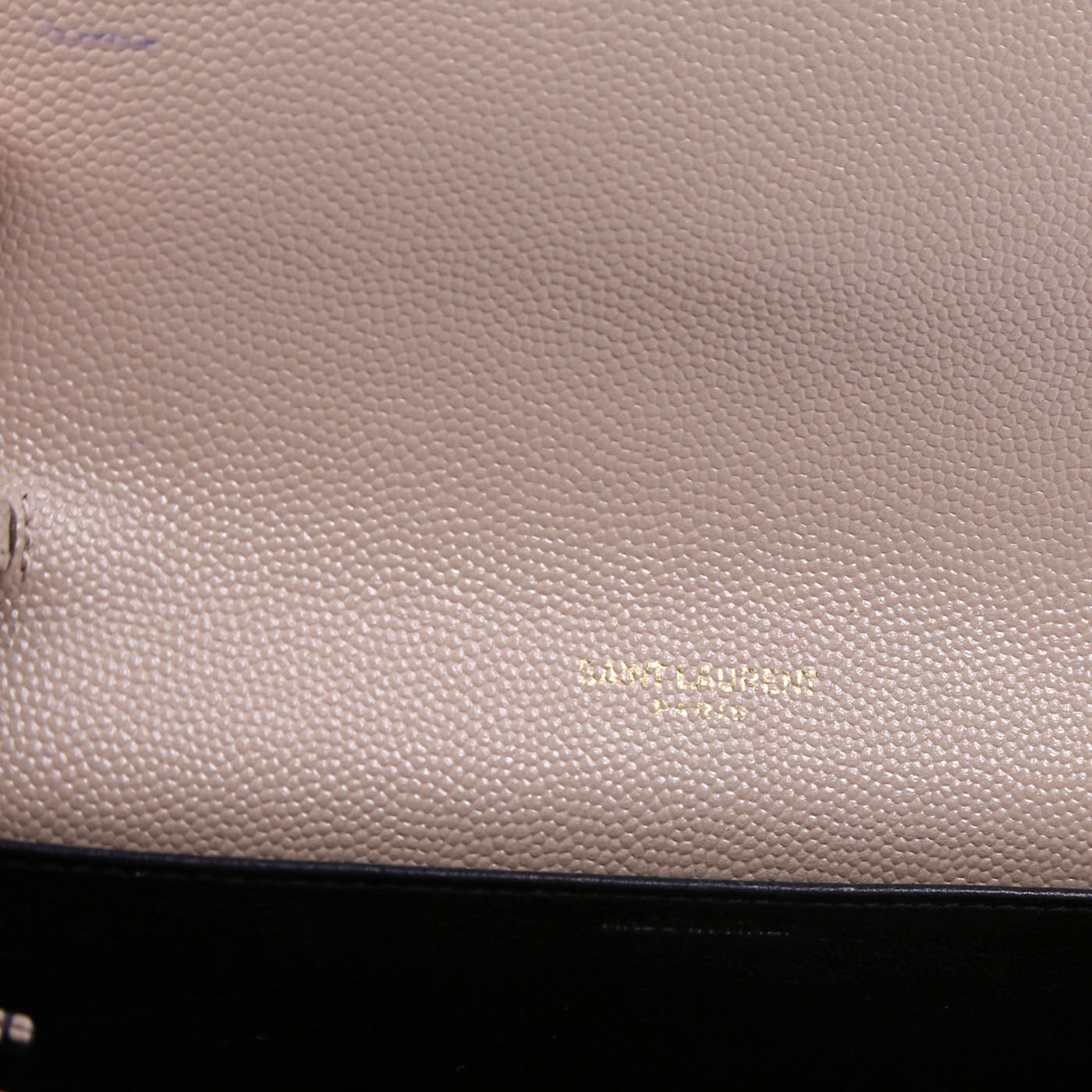 Uptown Chain Wallet Grain Taupe
