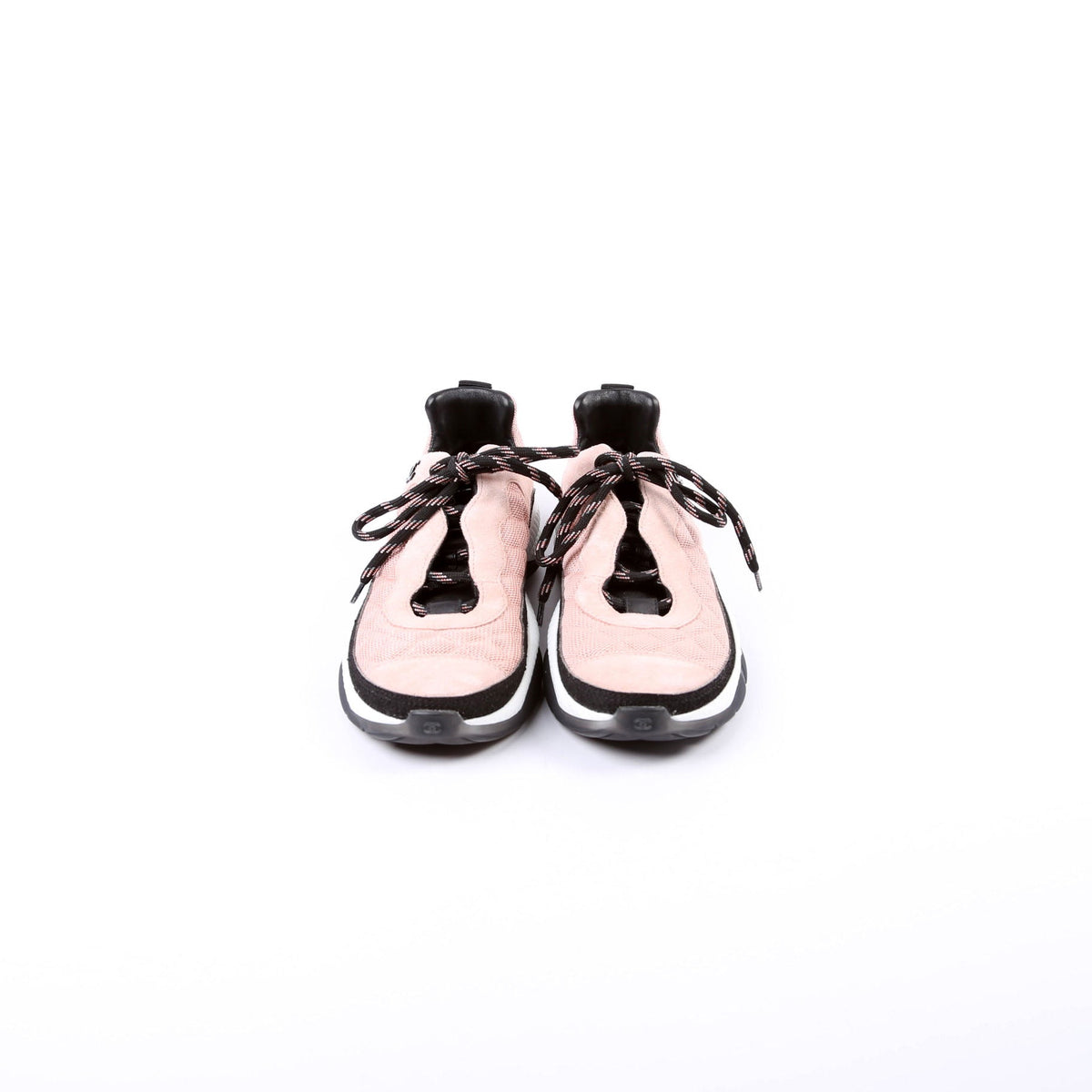 CC Suede/Fabric Trainers Size 39.5 Pink