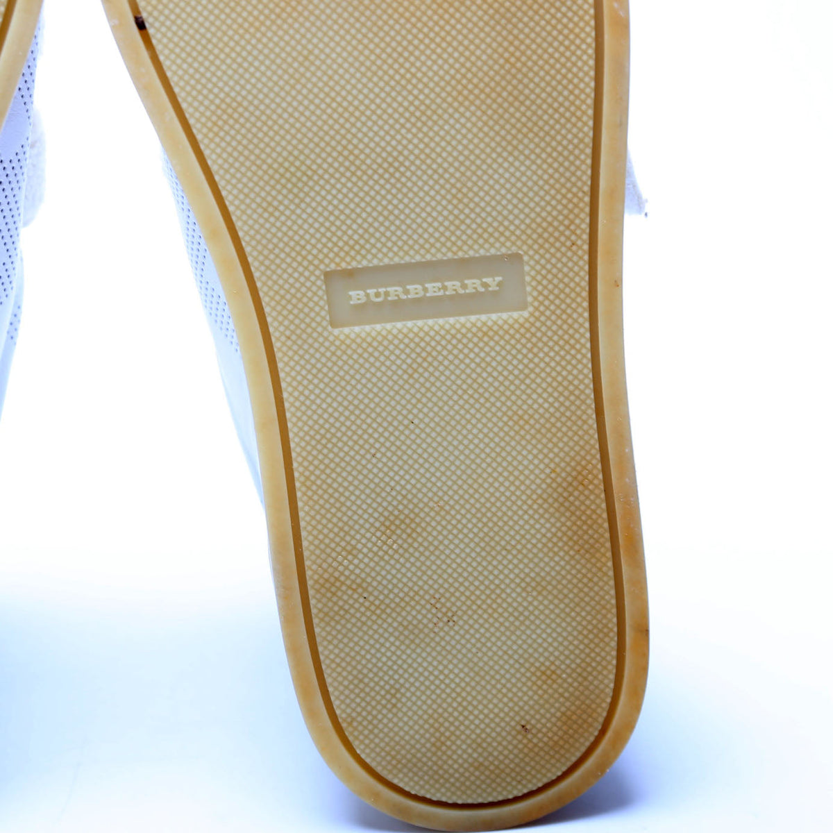 Bert Low Top Velcro Perfect Leather Sneakers Size 40 White