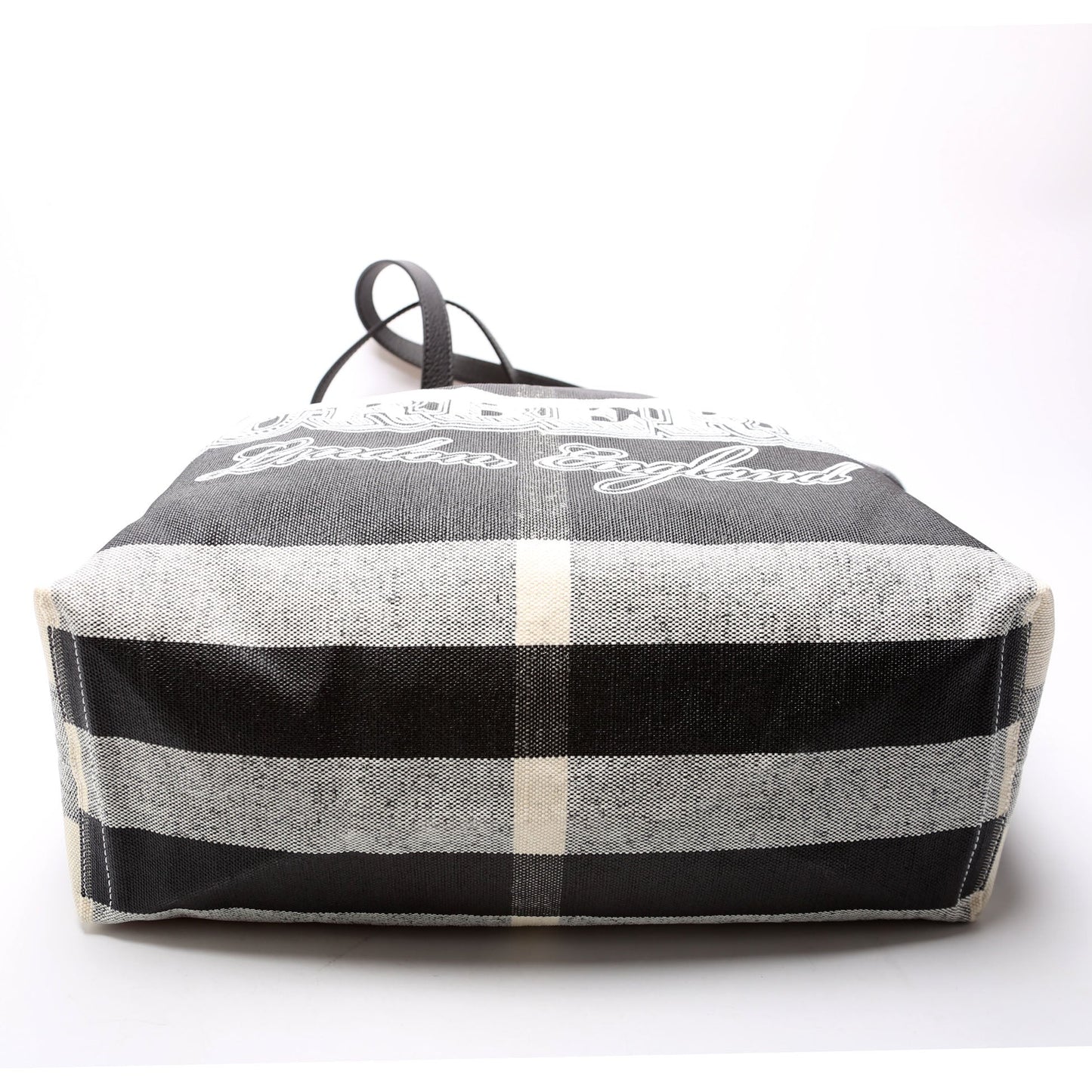Check Doodle Reverse Medium Tote