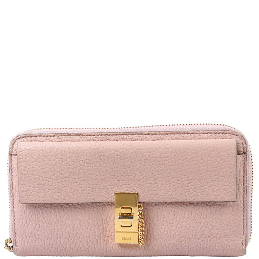 Drew Long Wallet Pink