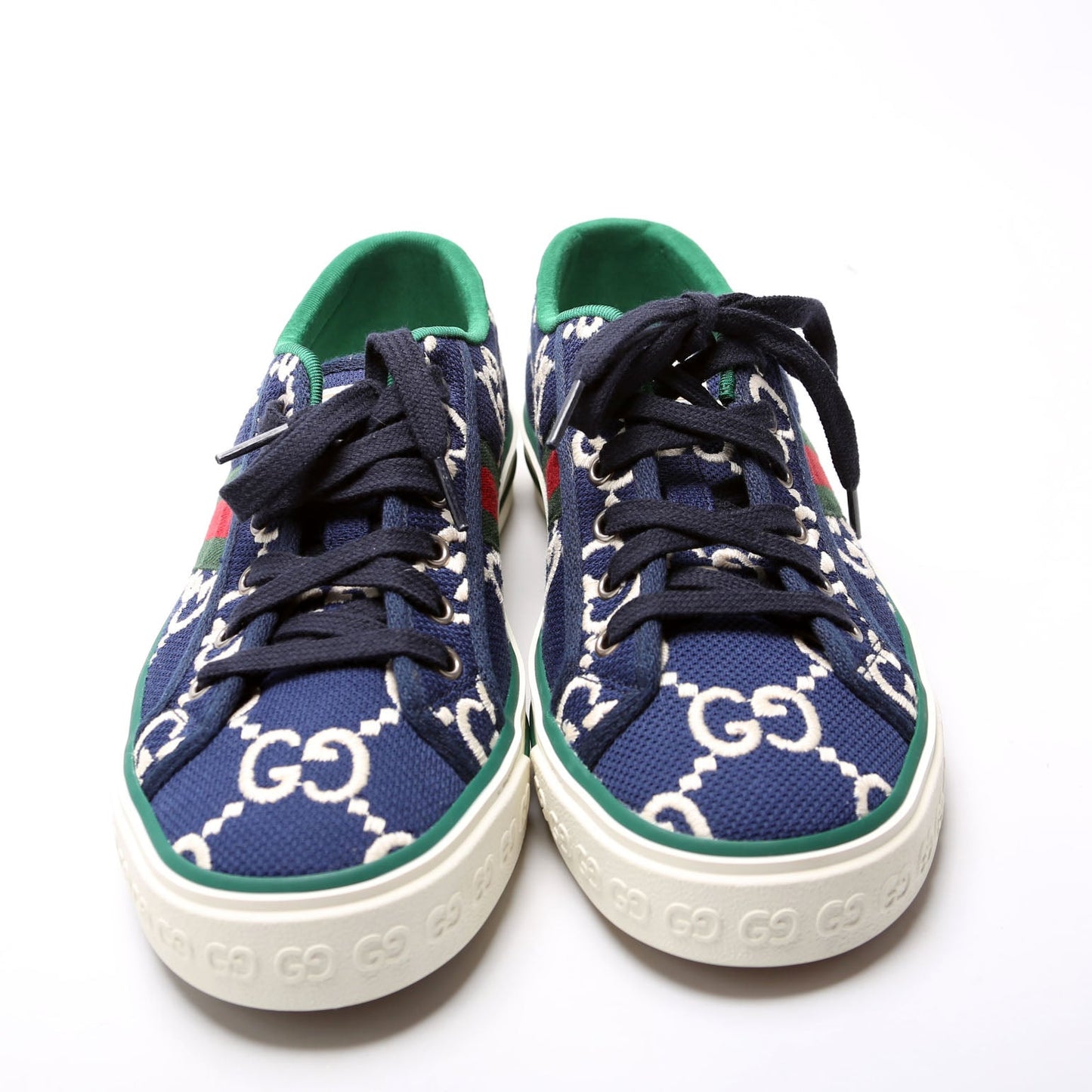Gucci Tennis  Jumbo GG Sneakers Size . Blue/Multi