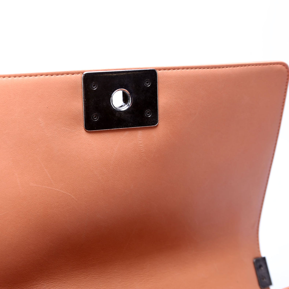Boy Flap Medium Old Lambskin 16M Orange