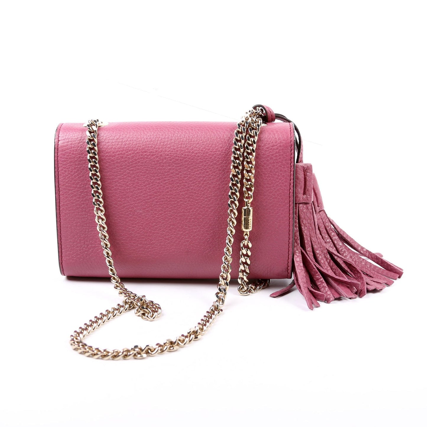 Gucci  Miss Bamboo Tassel Chain Bag Purple