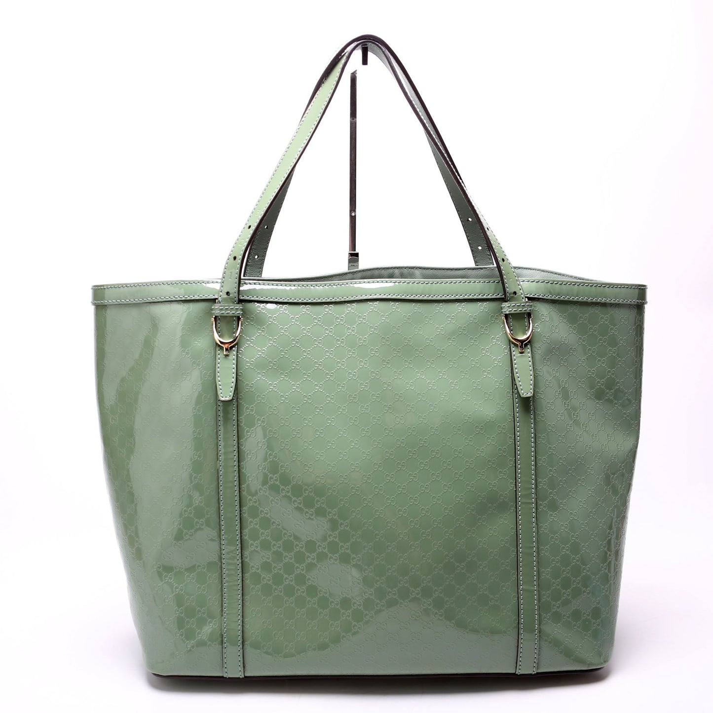 Gucci  Patent Microguccissima Nice Tote