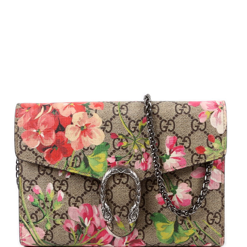 Gucci  Blooms Chain Wallet