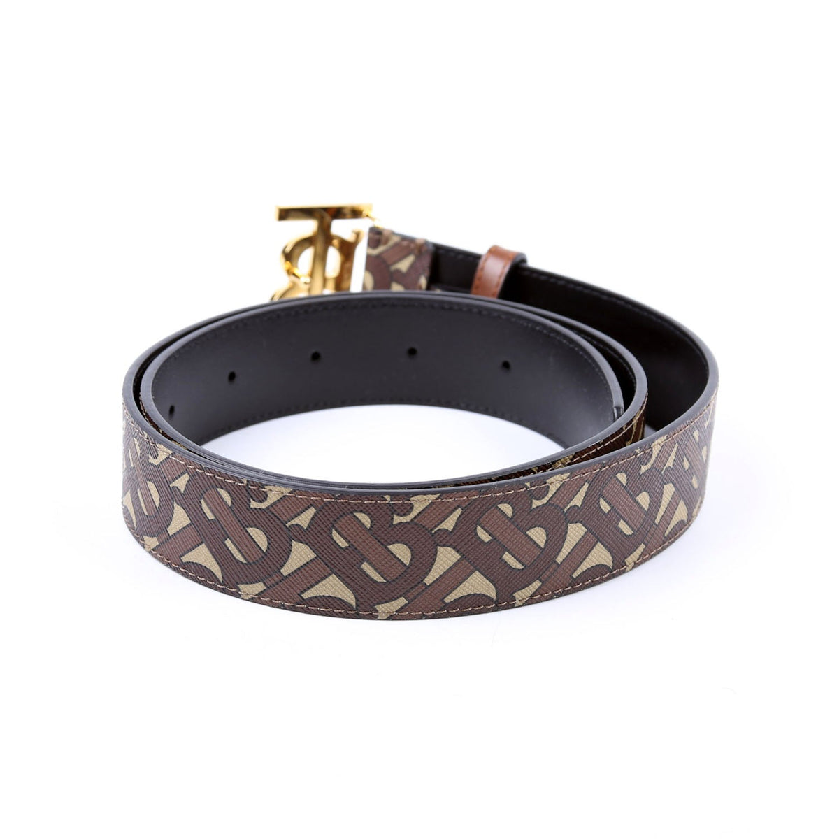 TB Logo Buckle TB E-Canvas Size M