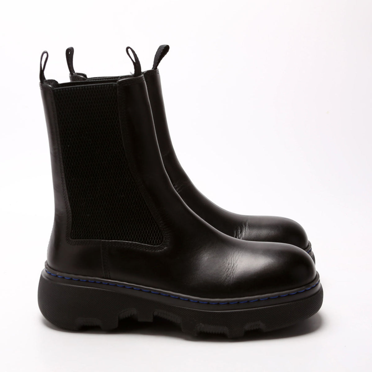 Round Toe Leather Boots Size 36