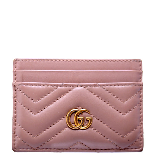 Gucci  GG Marmont Card Holder Beige