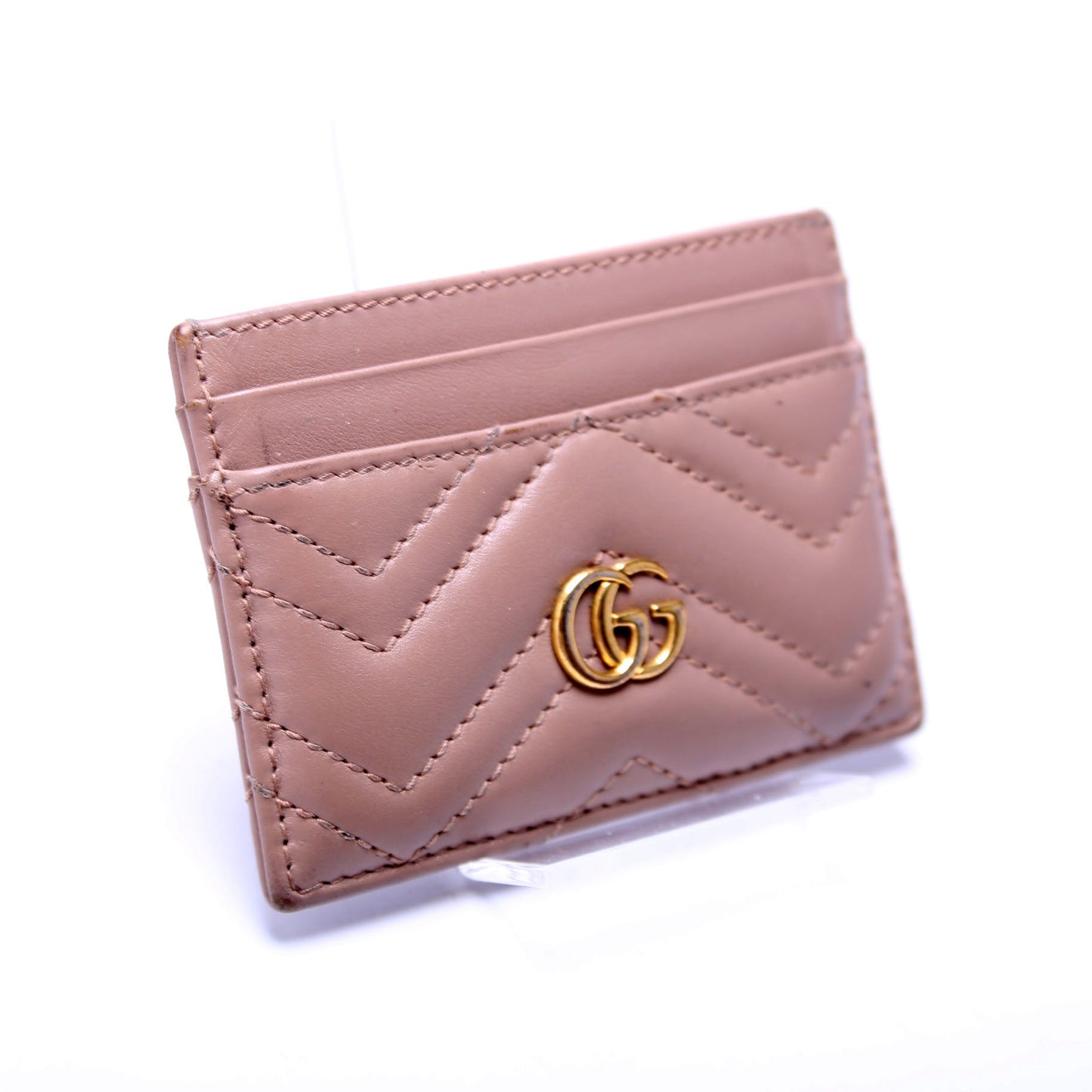 Gucci  GG Marmont Card Holder Beige