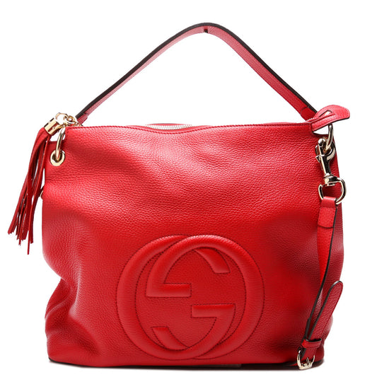 Gucci  Soho Shoulder Bag Red